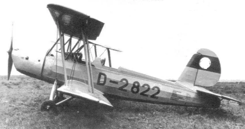 The Arado Ar 69 card