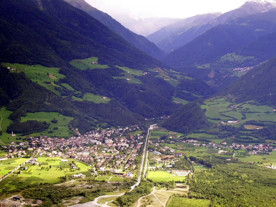 The Prad am Stilfser Joch card