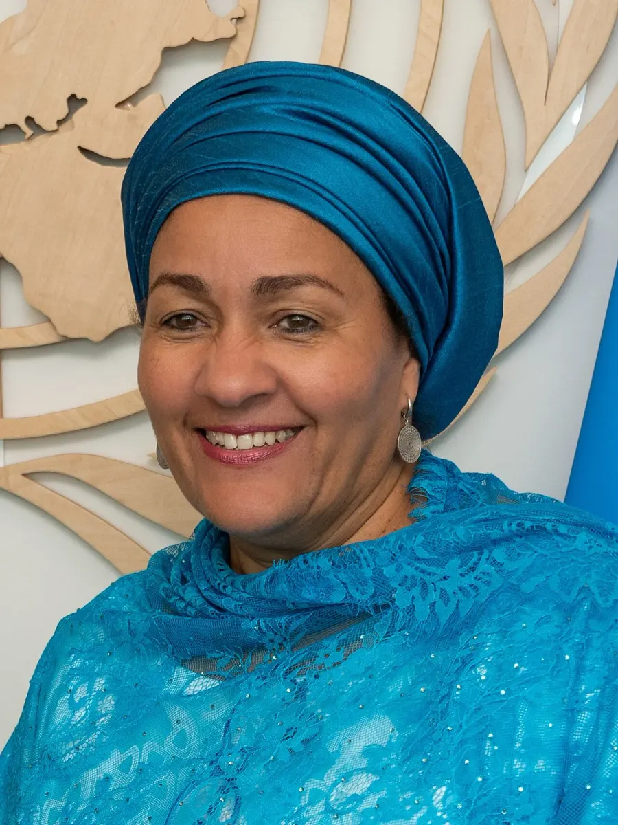 The Amina J. Mohammed card