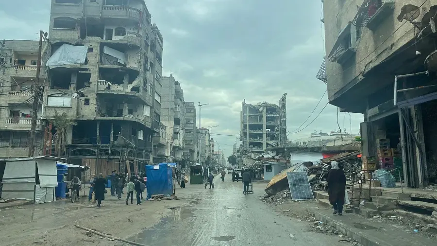 The Gaza City card