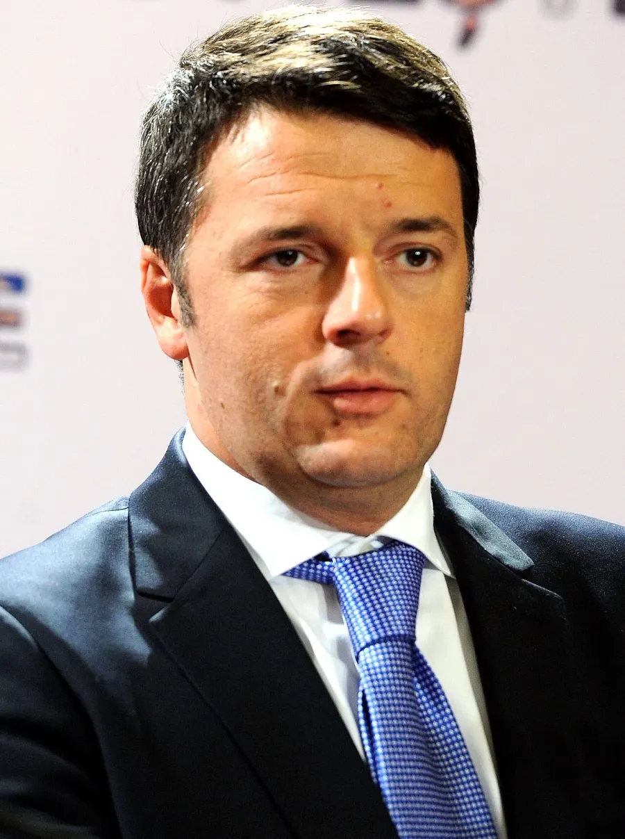 La carte Matteo Renzi