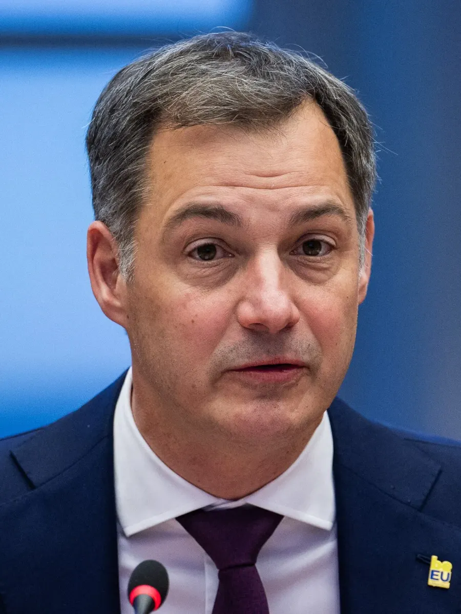 La carte Alexander De Croo