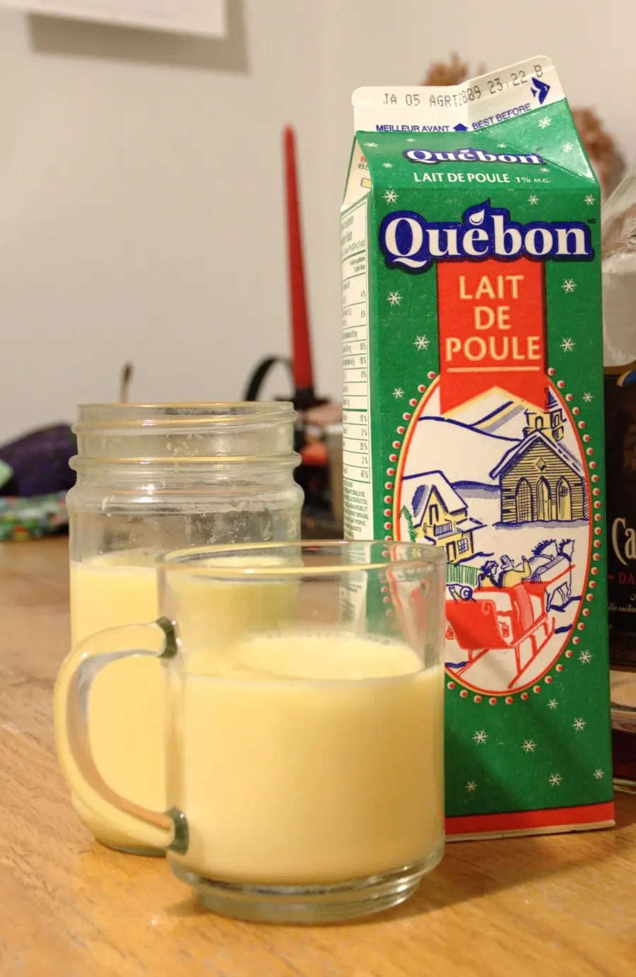 The Eggnog card