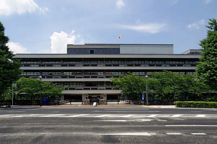 La carte Bibliothèque nationale de la Diète