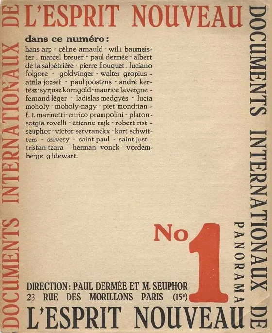 La carte Purisme