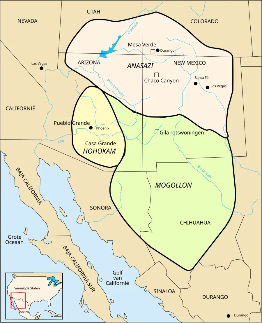The Ancestral Puebloans card
