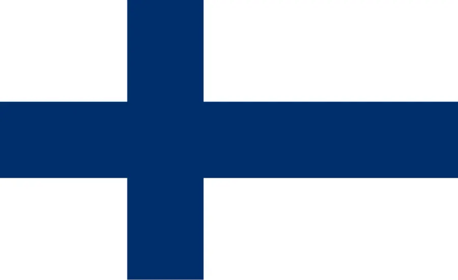 The Flag of Finland card