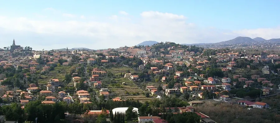 La carte Trecastagni