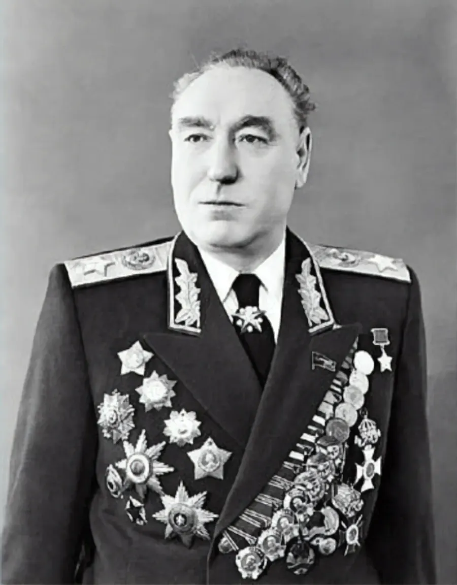 La carte Sergueï Biriouzov