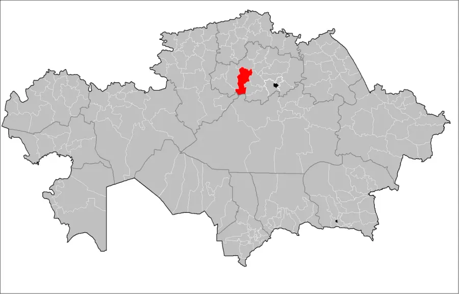 The Atbasar District card