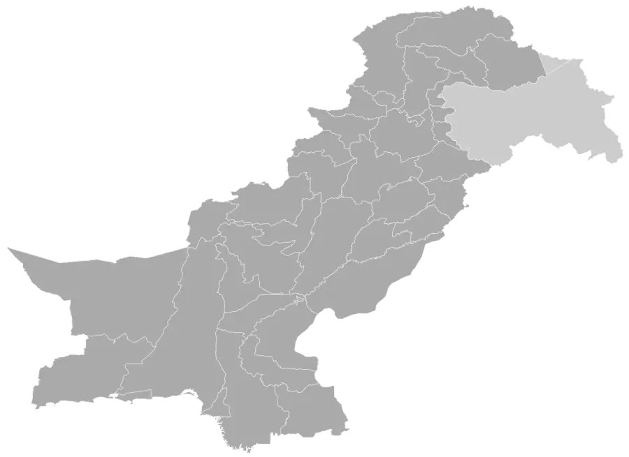 The Divisions of Pakistan card