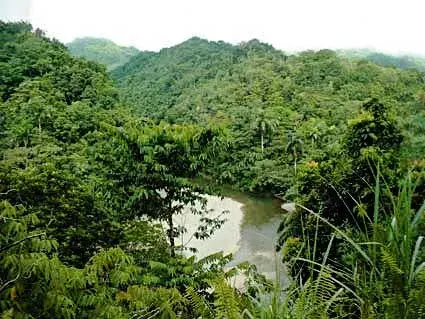 La carte Parc national Alejandro de Humboldt