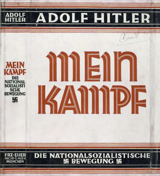 La carte Mein Kampf