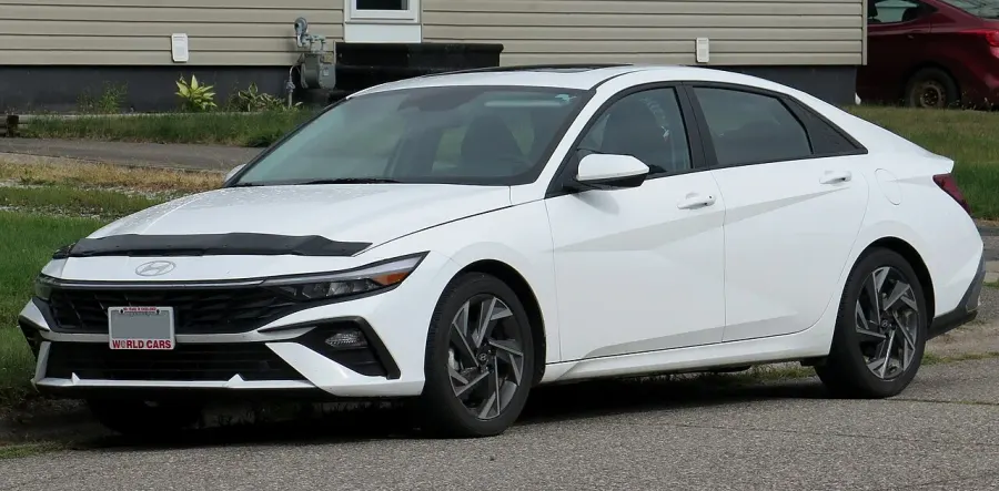 La carte Hyundai Elantra