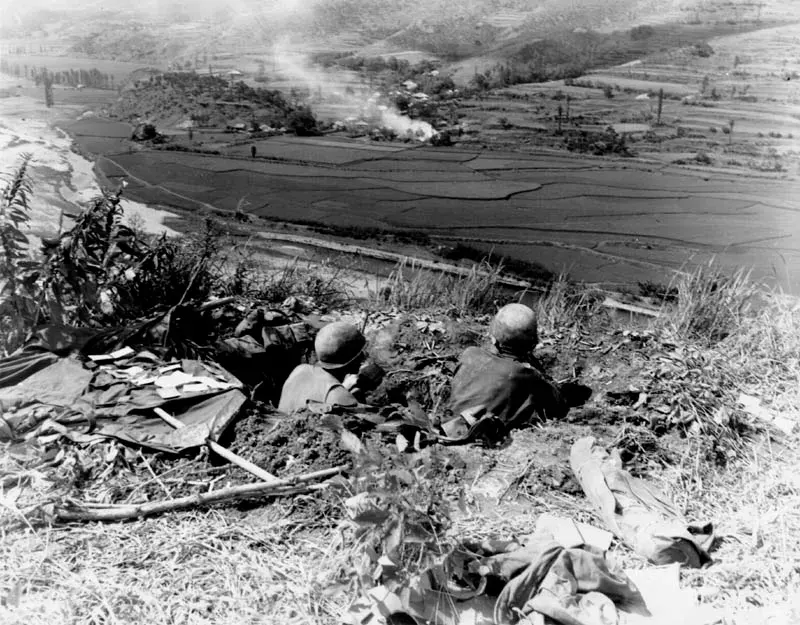 The Battle of the Pusan Perimeter card