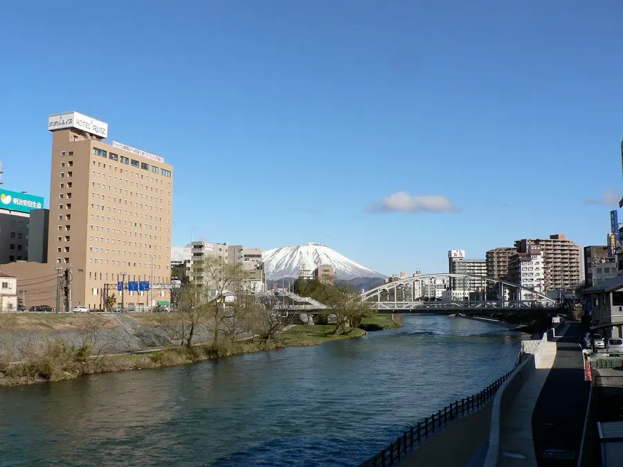 La carte Préfecture d'Iwate