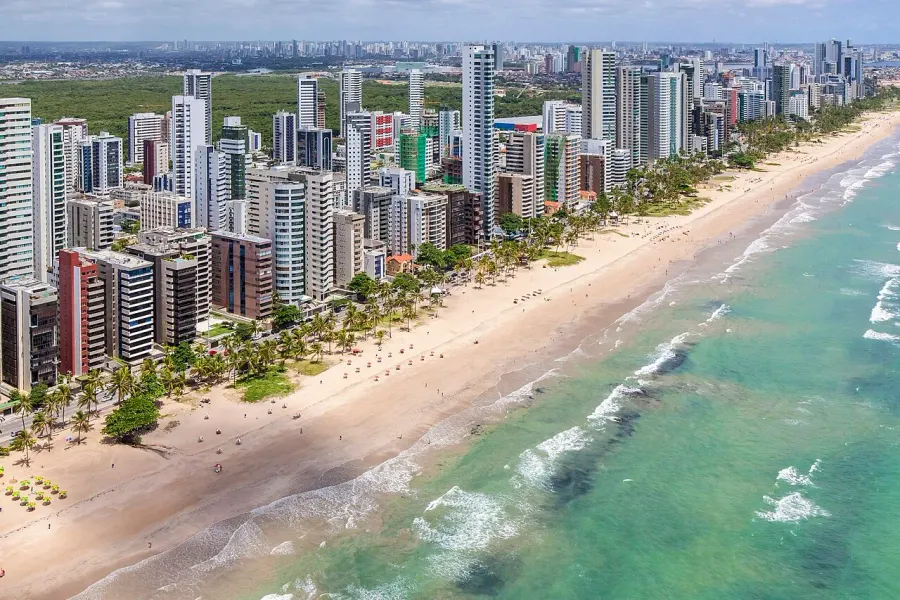 La carte Recife