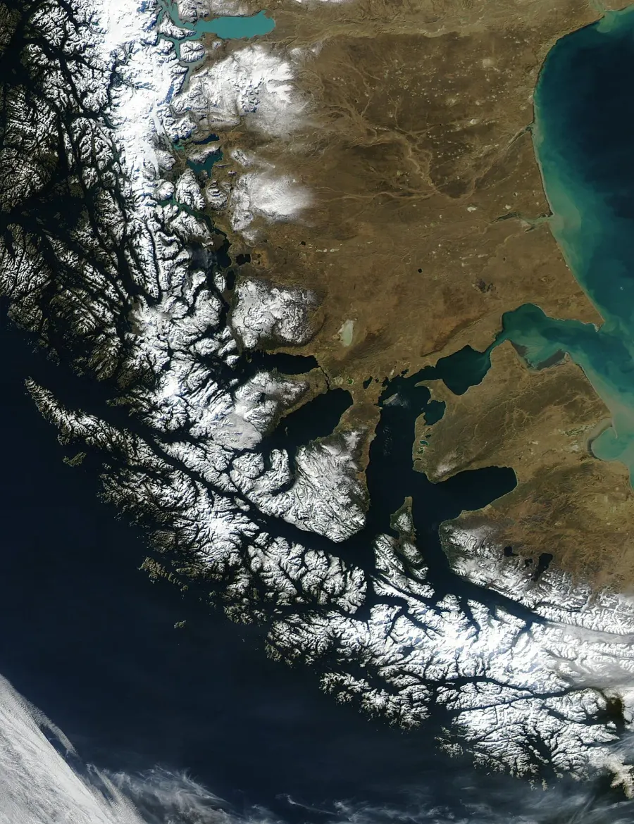 The Strait of Magellan card