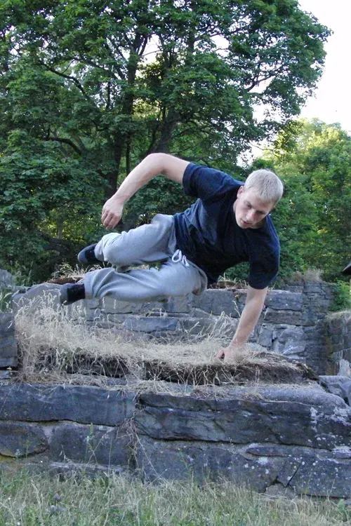 The Parkour card