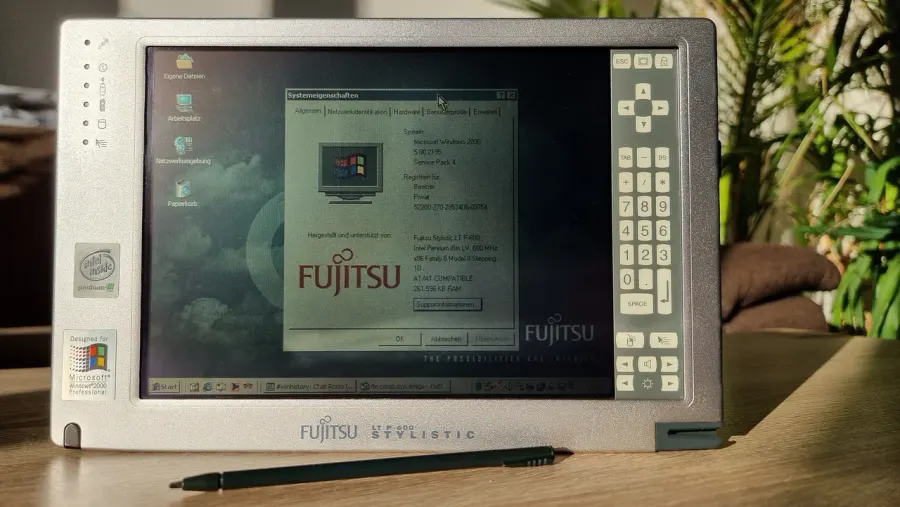 The Windows 2000 card