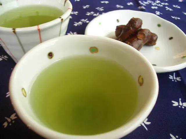 La carte Thé vert