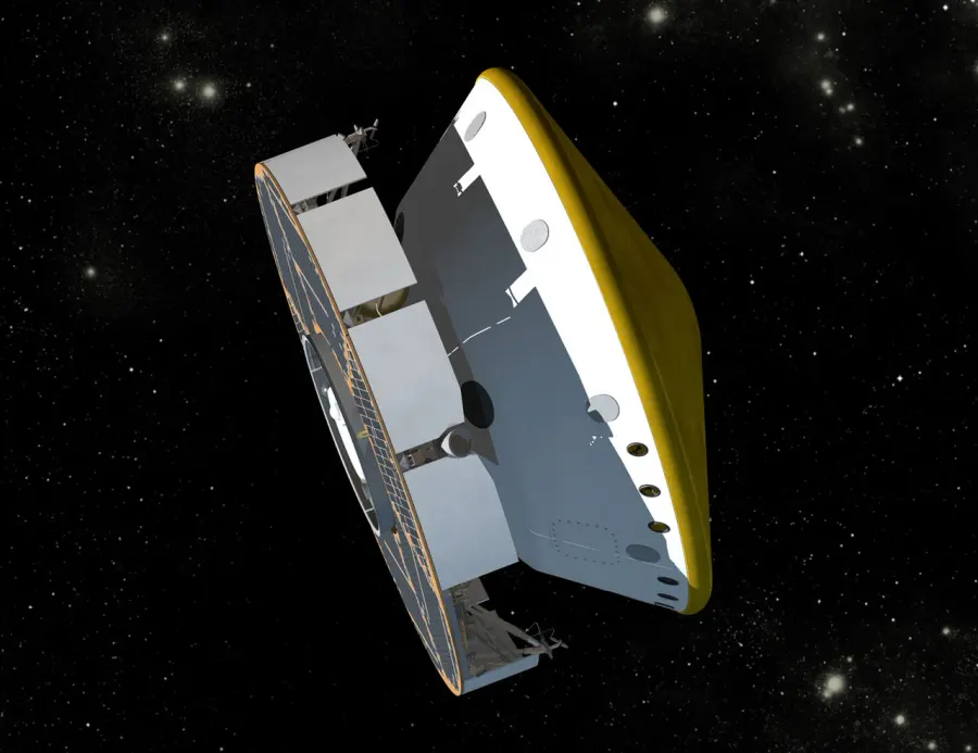 La carte Mars Science Laboratory
