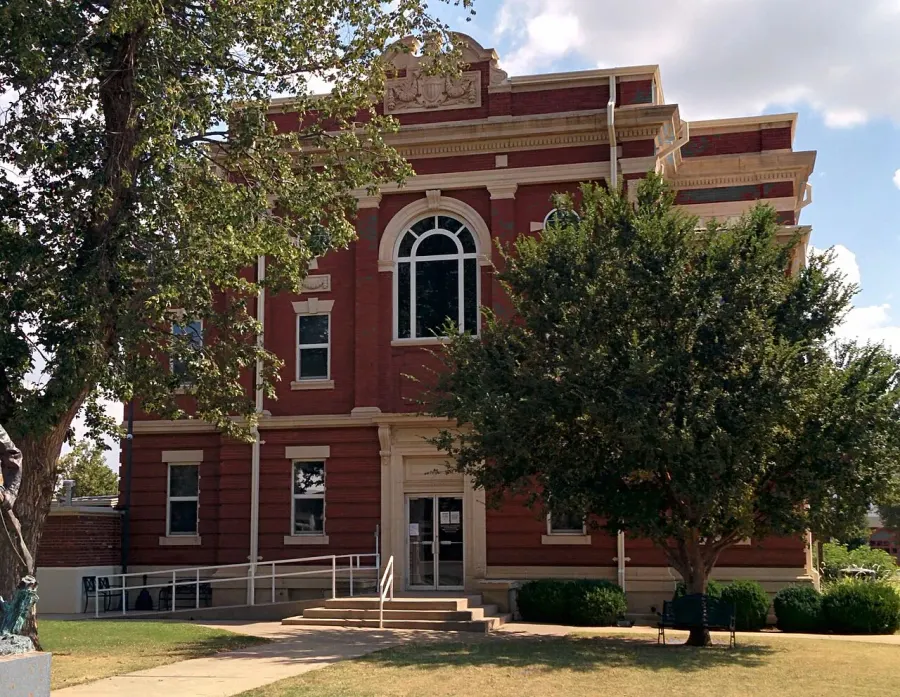 The Kiowa County, Oklahoma card
