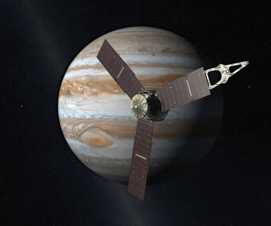 La carte Juno
