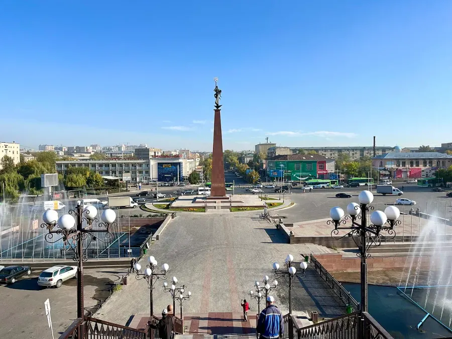 La carte Chymkent