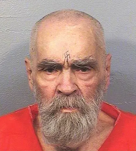 La carte Charles Manson
