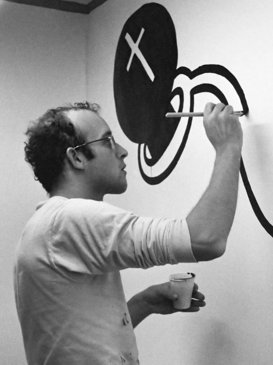 La carte Keith Haring