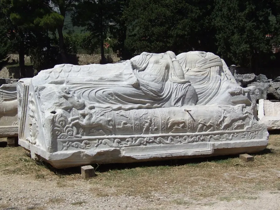 La carte Sarcophage