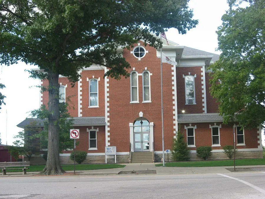 The Washington County, Illinois card