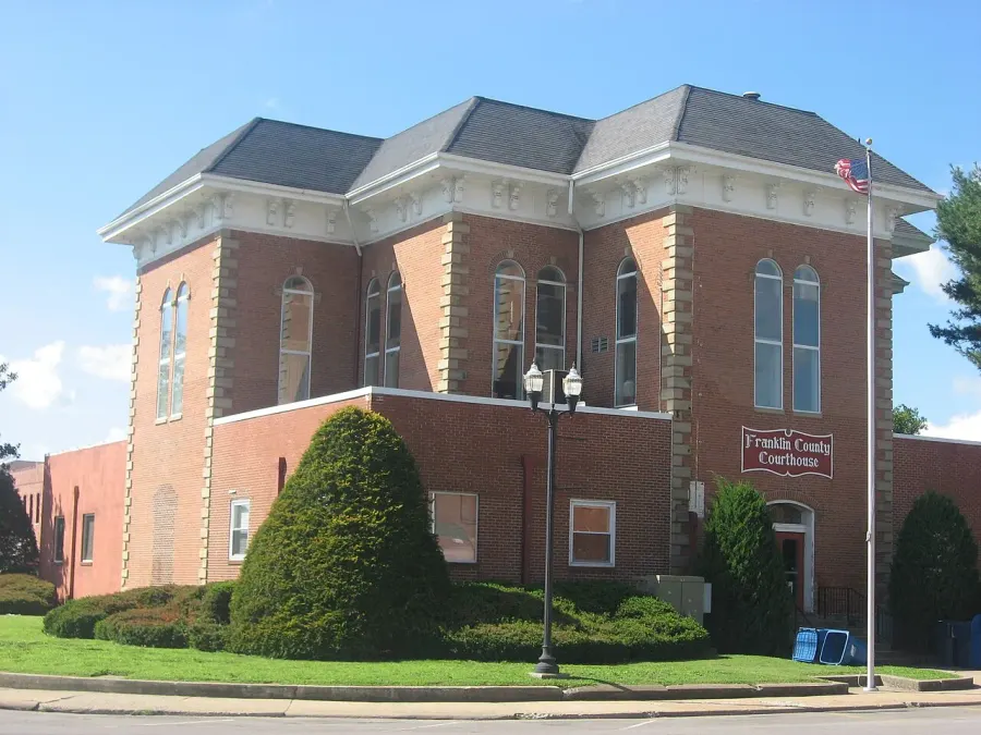 The Franklin County, Illinois card