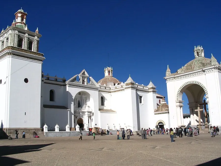 La carte Basilique Notre-Dame de Copacabana