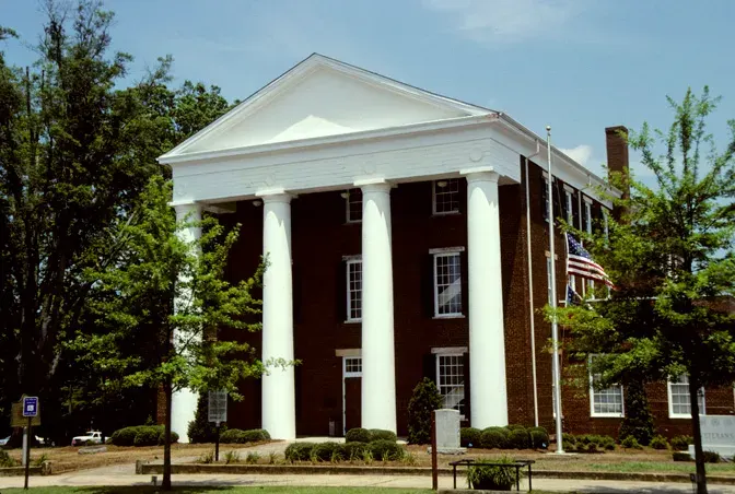The Greene County, Georgia card