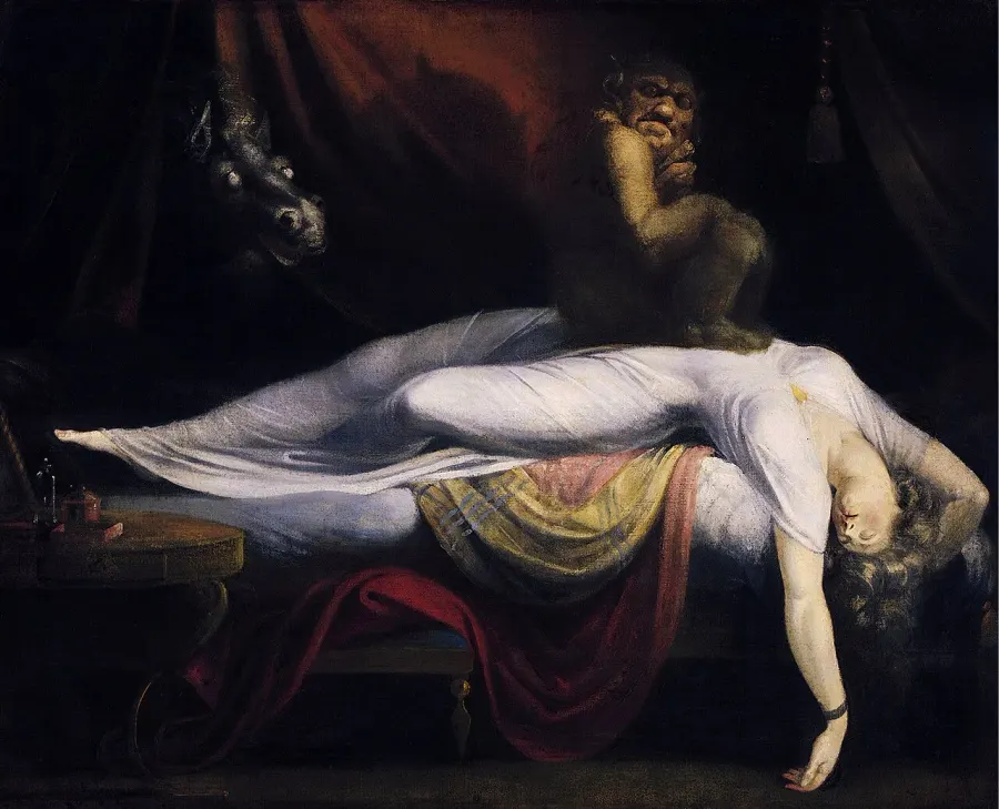 The Sleep paralysis card