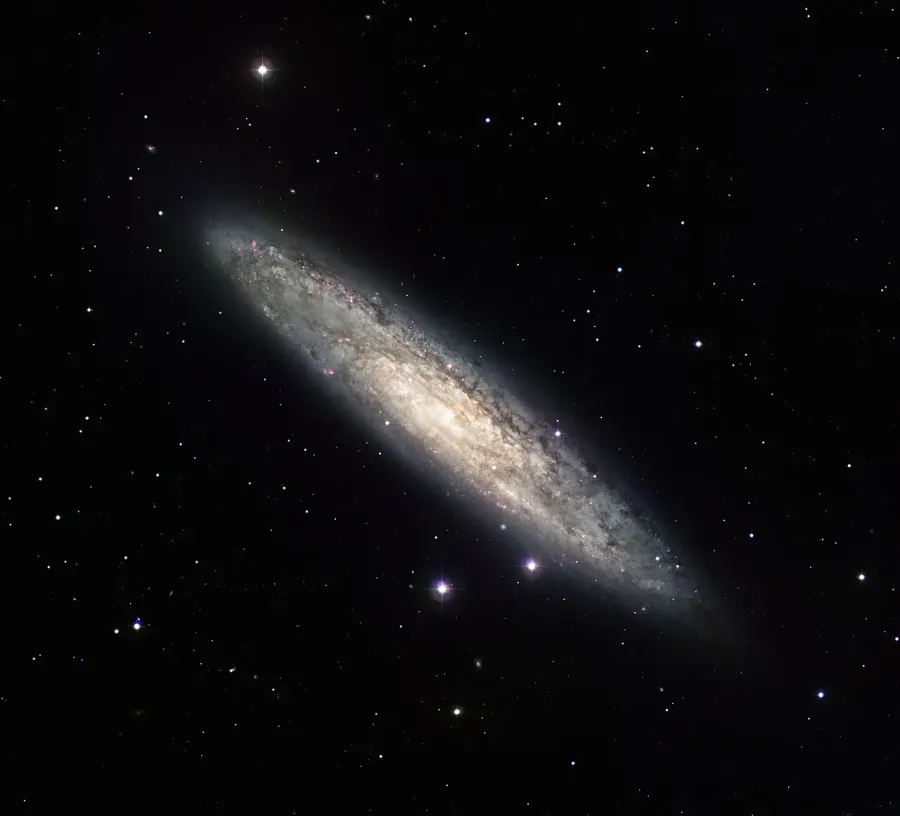 The Sculptor Galaxy card