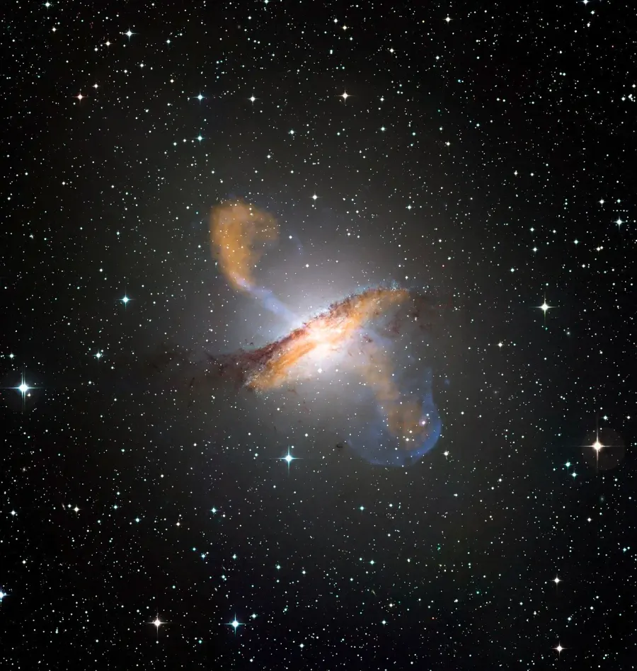 La carte Centaurus A