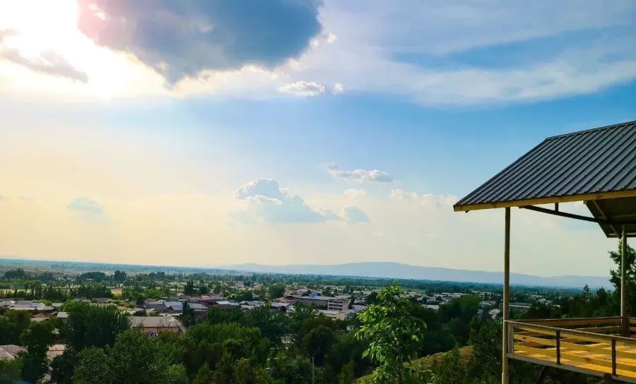 La carte Province d'Andijan