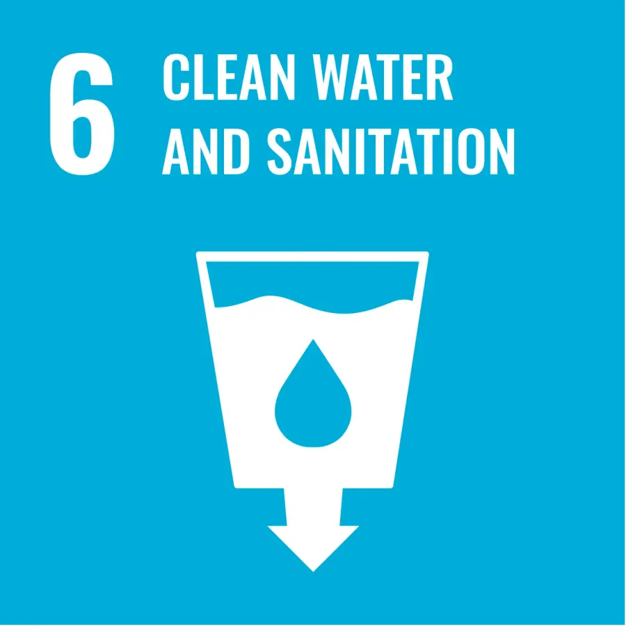 La carte Objectif de développement durable no 6 des Nations unies