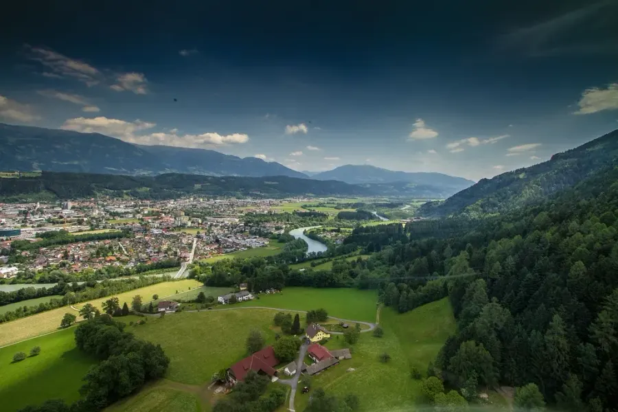 La carte Spittal an der Drau