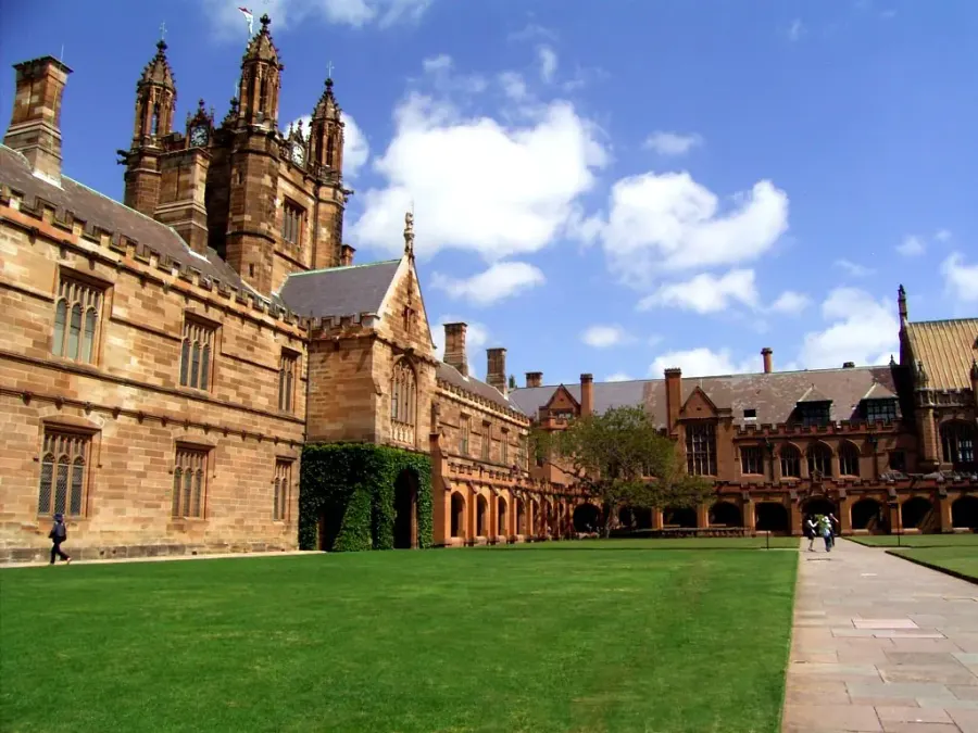 La carte Université de Sydney