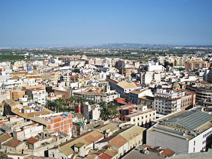 La carte Orihuela
