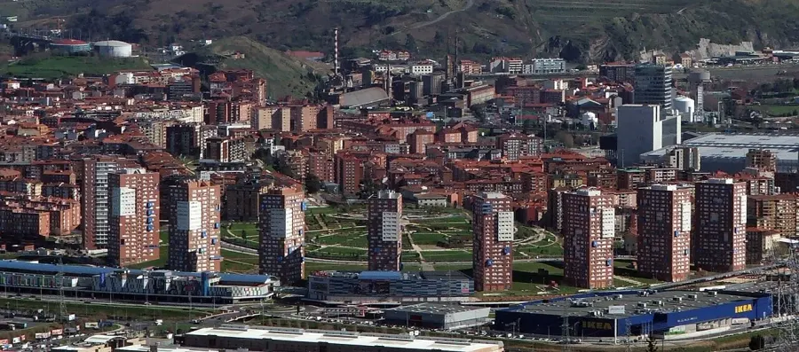 La carte Barakaldo