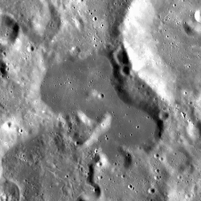 La carte Lacus Oblivionis