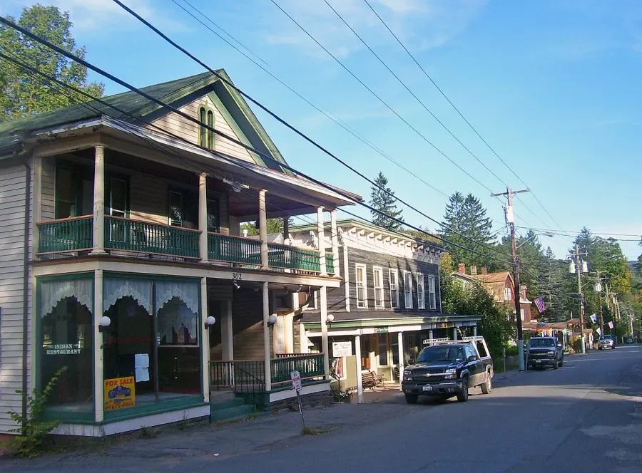The Pine Hill, New York card