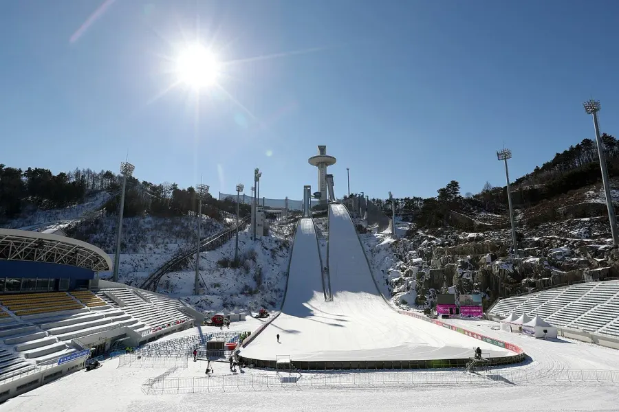The Alpensia Ski Jumping Stadium card