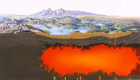 La carte Chambre magmatique