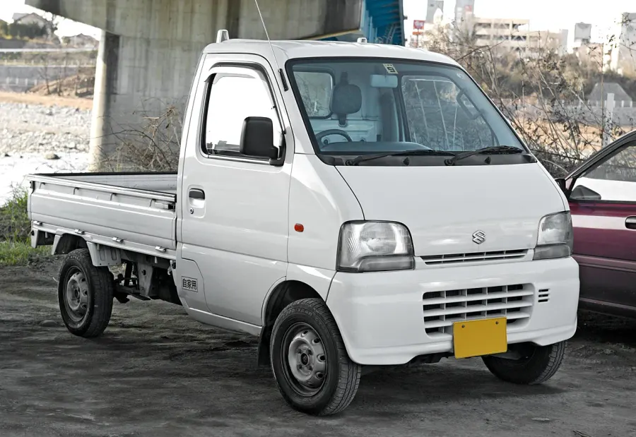 La carte Suzuki Every